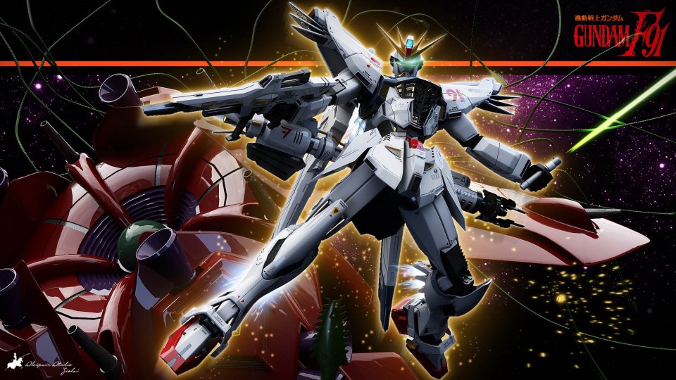 Gundam Guy Gundam F91 Digital Images By Ziodai