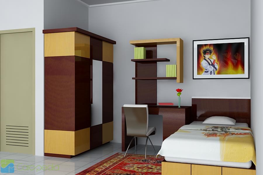 Cara Desain  Kamar Kost Modern Multi Fungsi Desain  