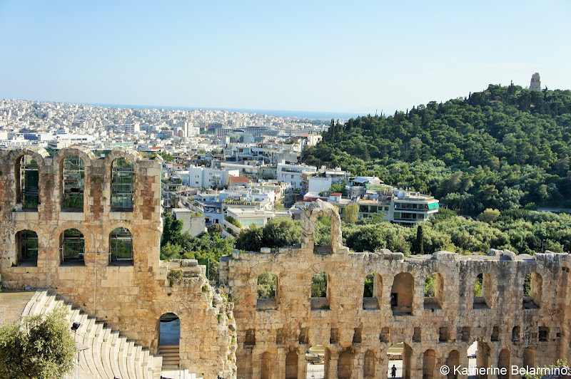 Odeon of Herodes Atticus Acropolis One Day in Athens