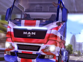 UK Country Flag in Euro Truck Simulator 2