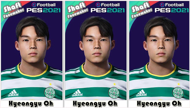 Oh Hyeon-gyu Face For eFootball PES 2021