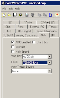 Memprogram ADC Mikrokontroler ATMEGA 8535 dengan Codevision AVR