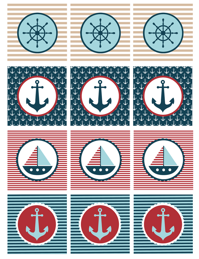 Nautical Baby Shower Printables - My Sister's Suitcase - Packed with