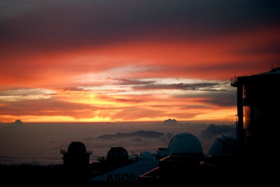 Sunset on Haleakala, May 2009