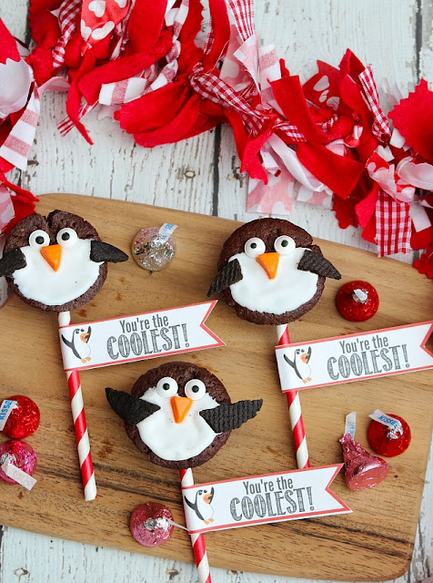 Penguin Valentines Day Treats