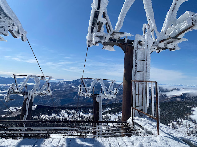 Omote Banza abandoned ski lift