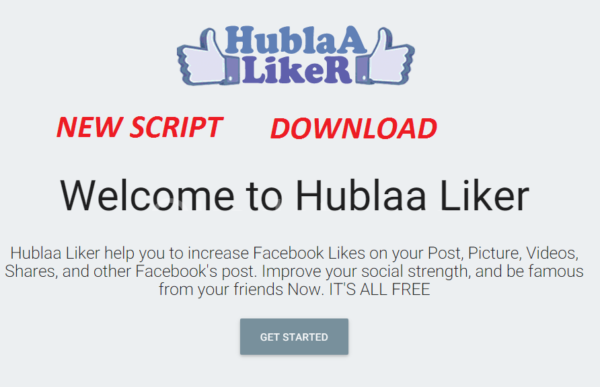 AutoLiker Script Hublaa New Page Like 2016