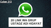 link grup whatsApp, ustadz adi hidayat