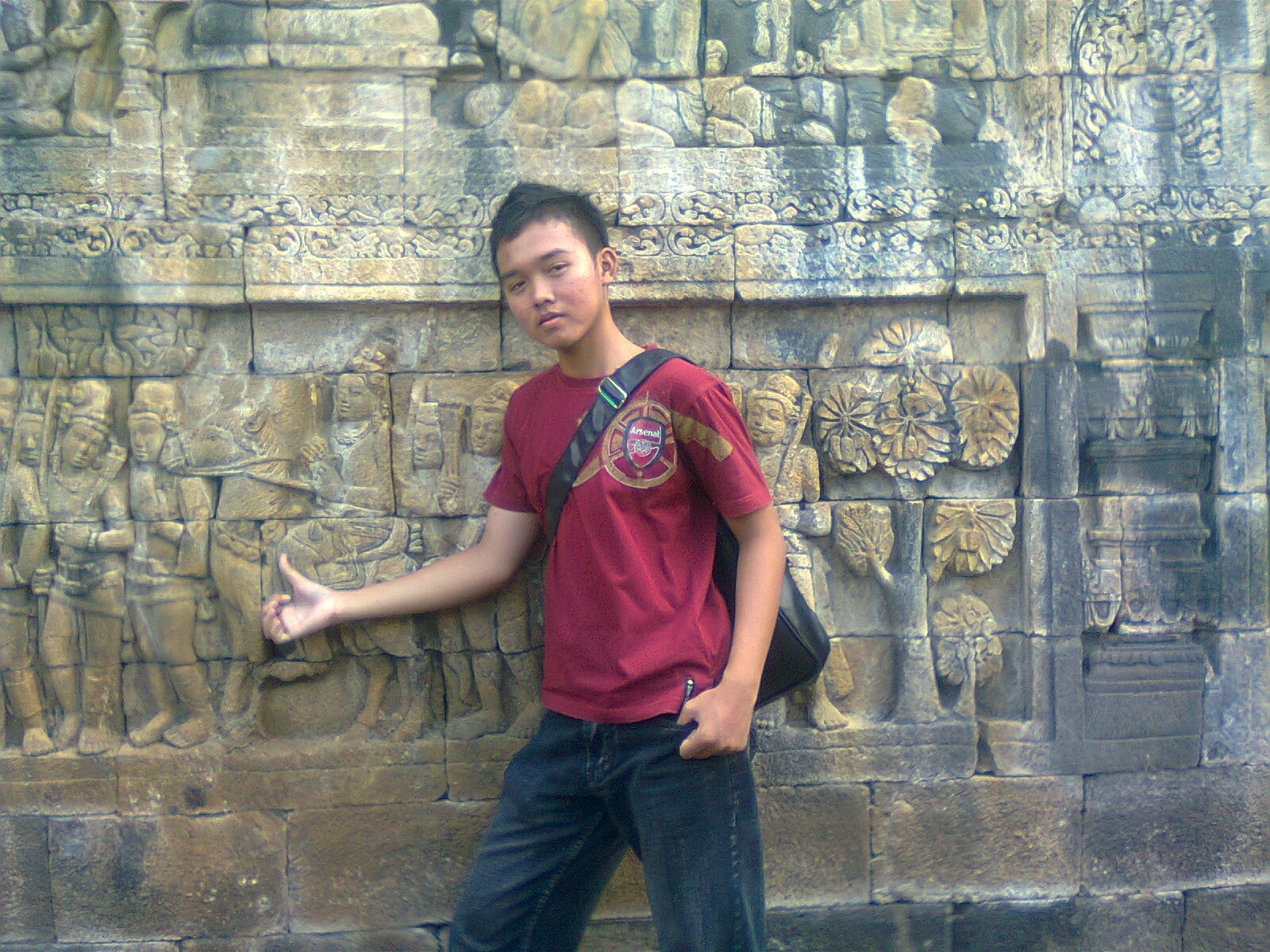 Journey of Life: Saky At Borobudur Temple