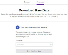 download 23andMe raw data