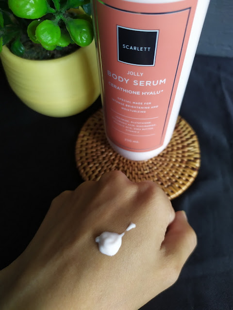 tekstur body serum