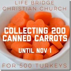 save the carrots