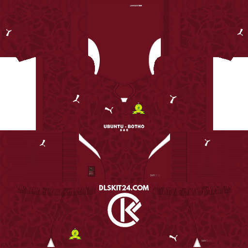 Mamelodi Sundowns DLS Kits 2025-2026 Puma - Dream League Soccer Kits 2026 (Goalkeeper Third)