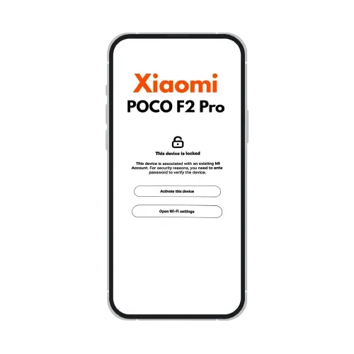 Xiaomi Mi Account Removal Service POCO F2 Pro