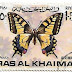 1972 - Ras al-Khaimah - Papilio Machaon