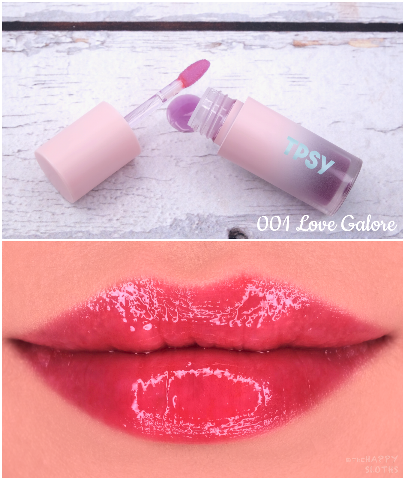 TPSY | Drunk Shiny Lip Oil: Review and Swatches