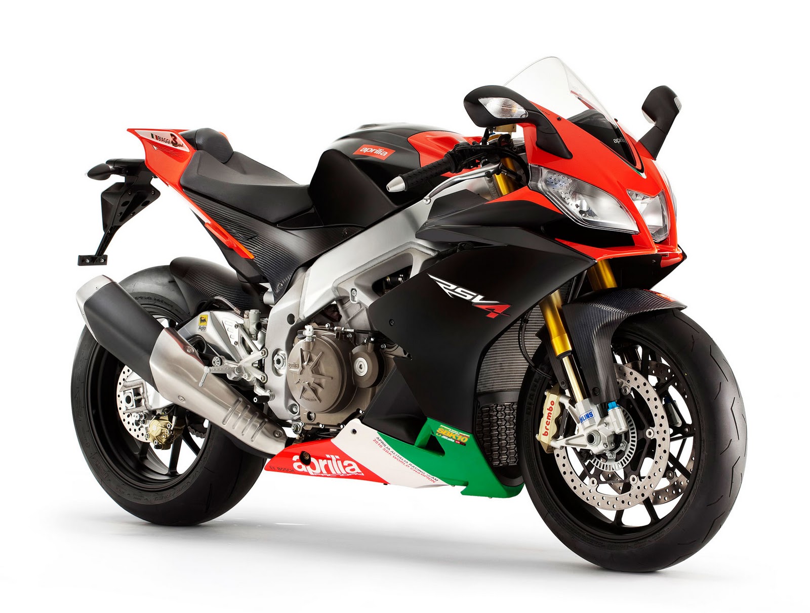 black and red motorcycle Red-And-Black-Aprilia-RSV4-Factory-APRC-SE