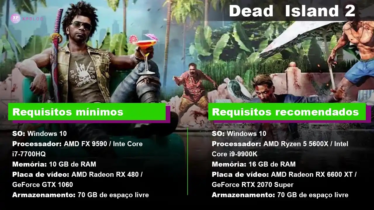 Dead Island 2: Requisitos mínimos e recomendados para rodar no PC