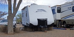 Tumbleweeds at Enchanted Trails RV Park & Trading Post 