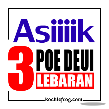 14 DP BBM Bergerak Lebaran Sebentar Lagi - Kochie Frog 14 DP BBM Bergerak Lebaran Sebentar Lagi - Kochie Frog