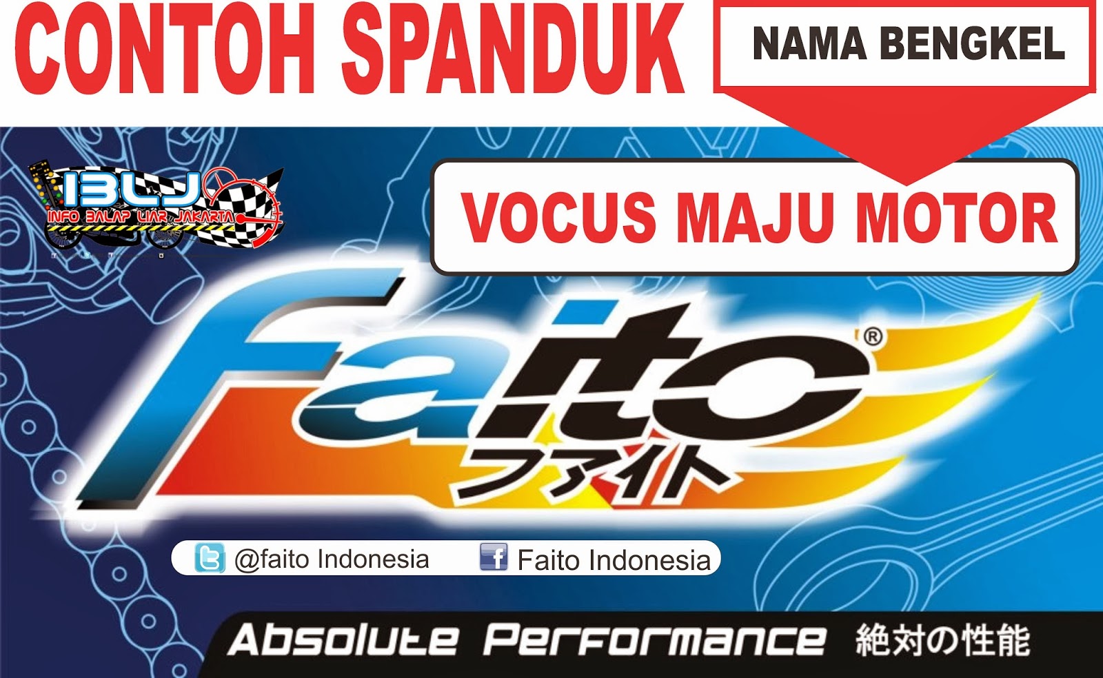 Motor Drag Ninja Nama Nama Pendaftar Spanduk Gratis Dari Faito