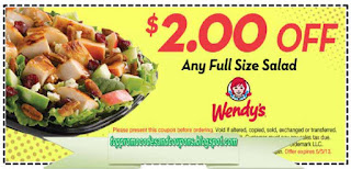 Free Printable Wendys Coupons