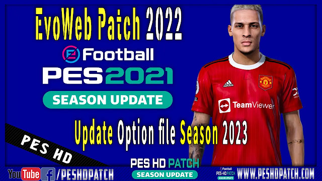 PES 2021 EvoWeb Patch Option File 2023