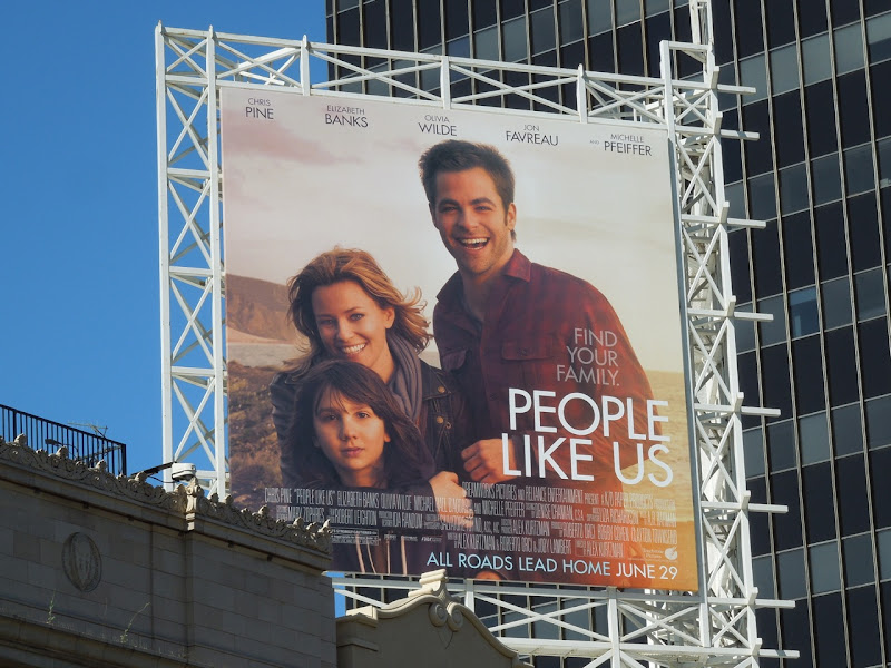 People Like Us movie billboard