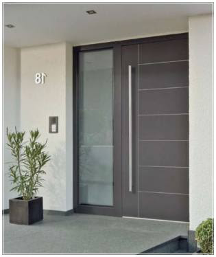 model daun pintu depan minimalis