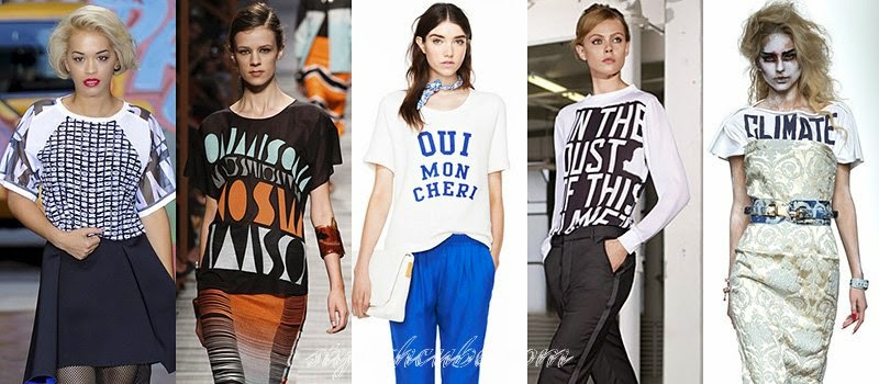 Summer 2014 Women's T-shirts Fashion Trends