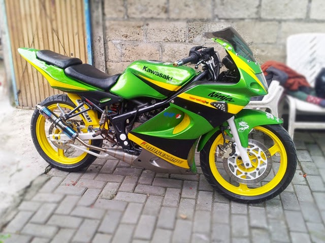 Modifikasi Ninja Rr Mono 250 150 Fi Full Fairing Bagus 