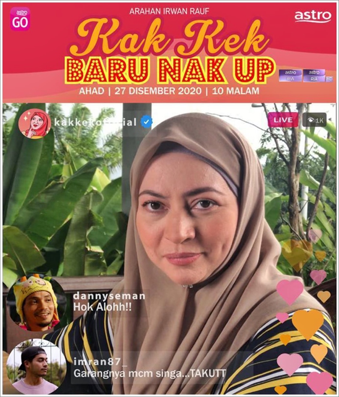 Kak Kek Baru Nak Up