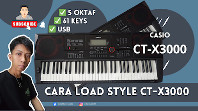 Cara Load - Main Style Keyboard Casio CT-X