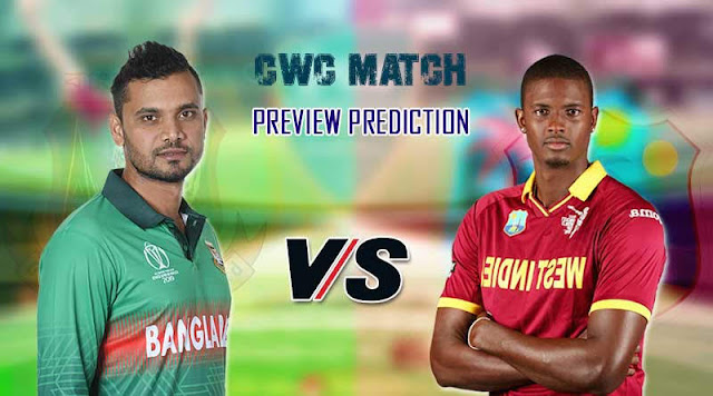 WEST INDIES vs BANGLADESH My Dream 11 Team