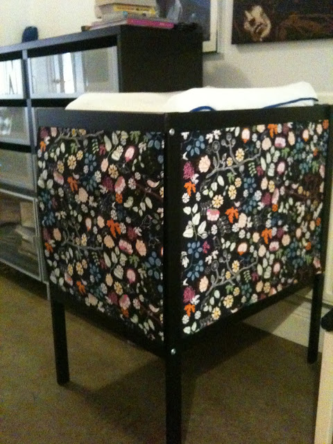 IKEA Sniglar changing table makeover