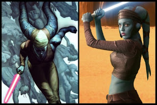 Aayla Secura, del cómic Darkness a las películas de Star Wars