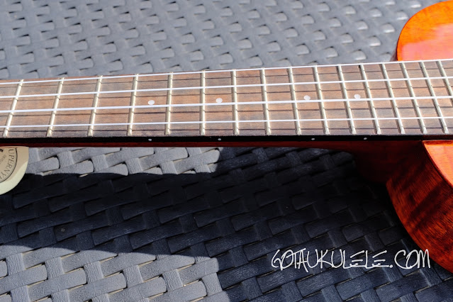 Harley Benton Kahuna CLU-42C ukulele neck