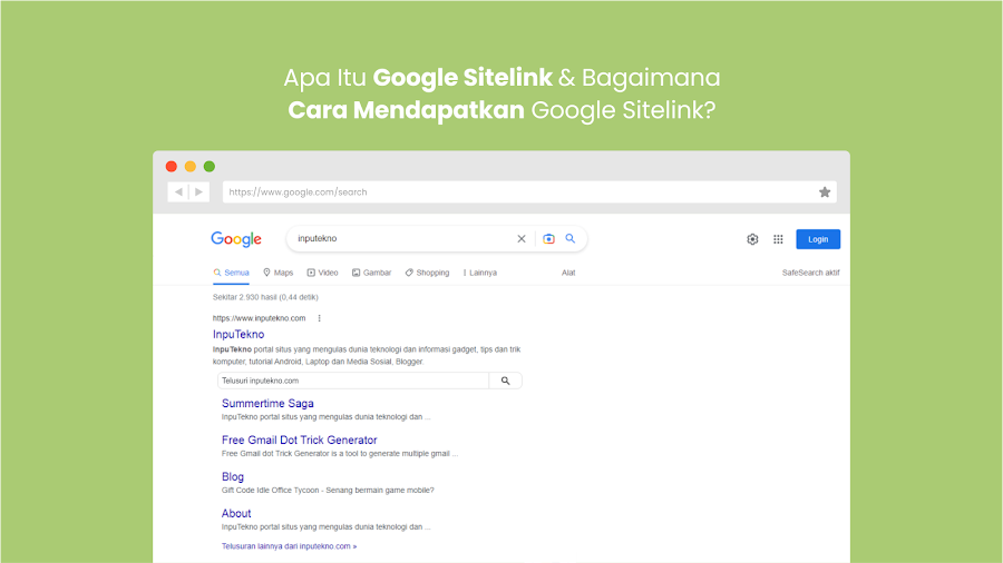 Google Sitelink