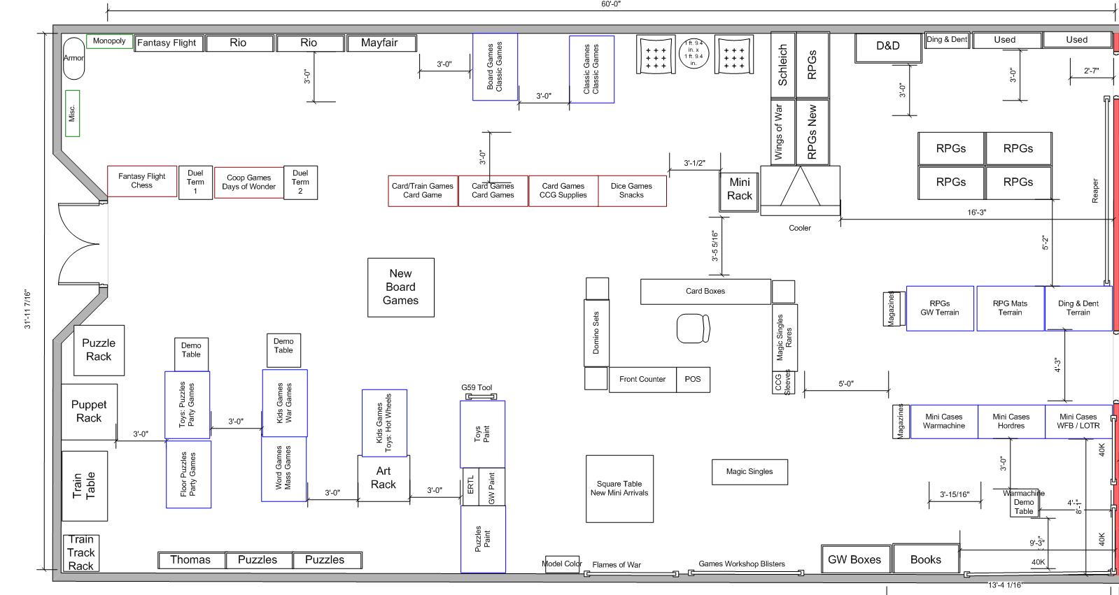 Department Store Floor Plan Layout