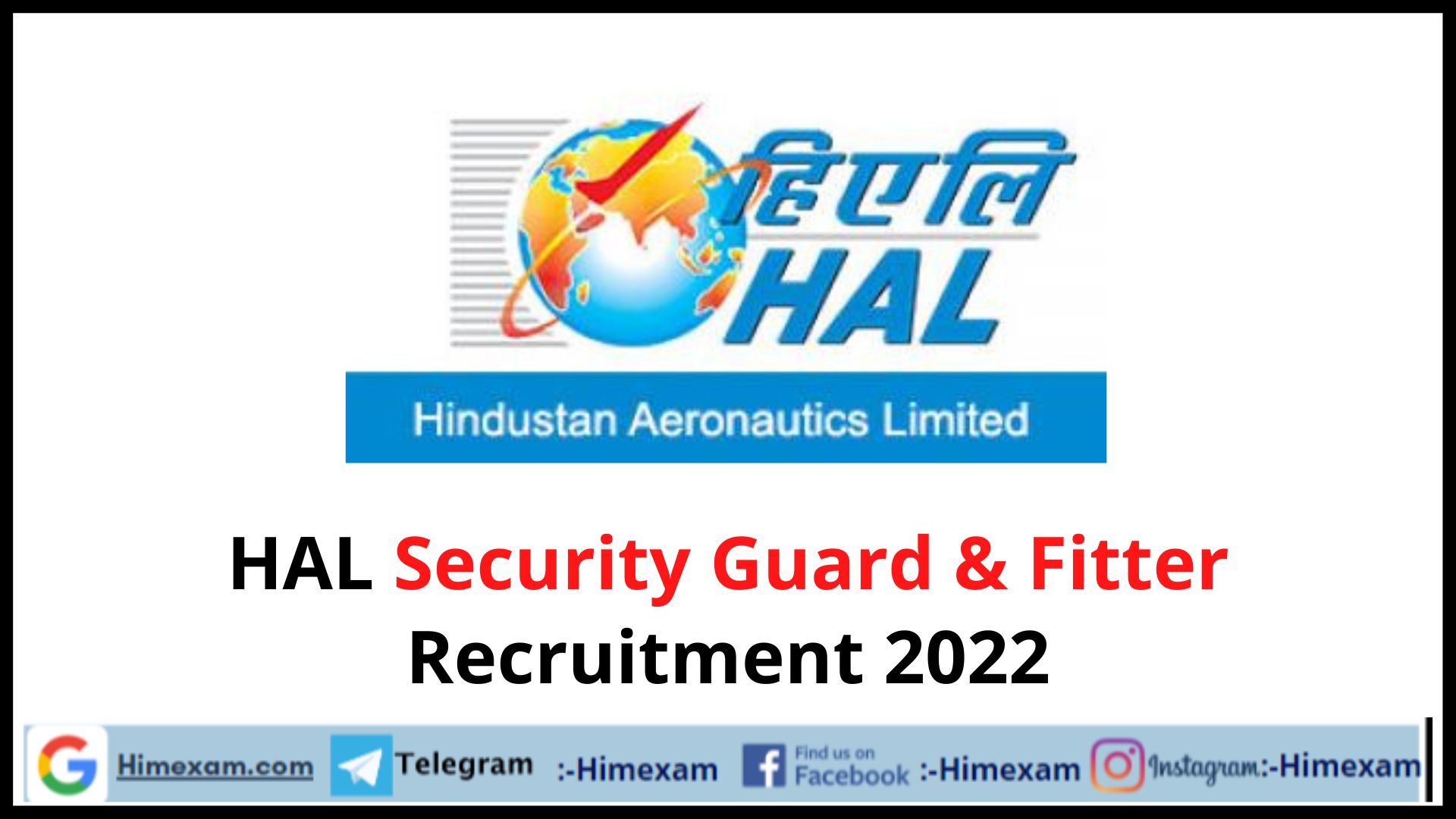 HAL Security Guard & Fitter Recruitment 2022