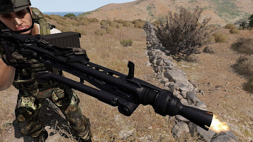 Arma3用ドイツ連邦軍MODのMG3 汎用機関銃