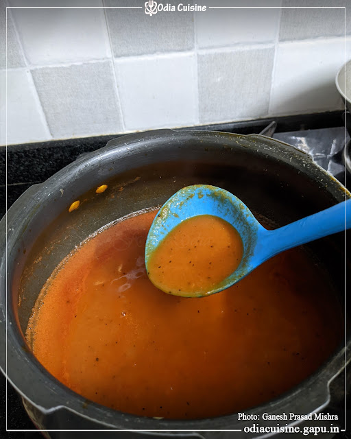 Making of Tomato Soup