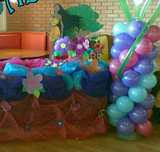 Decoracion de Fiestas Infantiles con Pocahontas