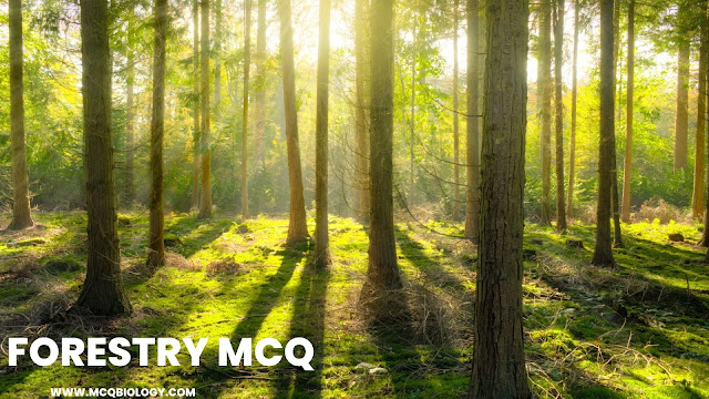 Multiple Choice Questions on Forestry (Set 1) || Forestry MCQ