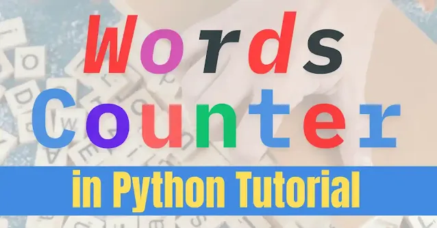 How to write a word counter in Python