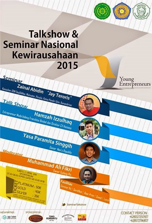 Talkshow Dan Seminar Kewirausahaan Nasional 2015: "Young 