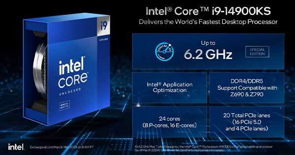 Intel Core i9-14900KS Special Edition 