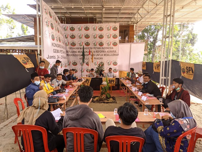 Perwakilan Mahasiswa Bengkulu Terpilih Jadi Presidium Nasional di Kongres Gema Petani Indonesia