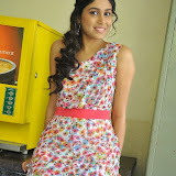 Manisha Yadav Photos in Floral Short Dress at Preminchali Movie Press Meet 2 