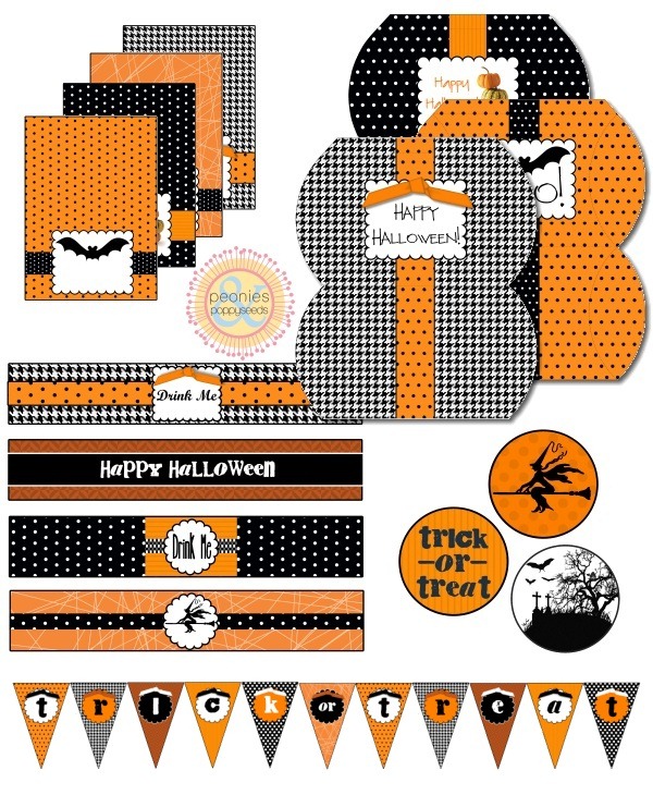 Orange and Black Halloween